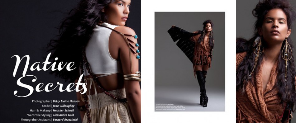 Adha Zelma Rocks The Native Secret Editorial In Brink Magazine Les Adornment Adha Zelma Jewelry 